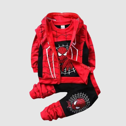 Baby & Kids Printed Long Pant & Hoody Set ( 3 In 1 )