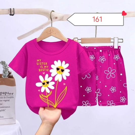 Baby & Kids Printed T-Shirt Set (2 in 1)