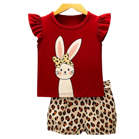 Baby & Kids Printed T-Shirt Set (2 in 1)