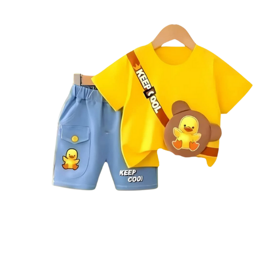 Baby & Kids Printed T-Shirt Set (2 in 1)
