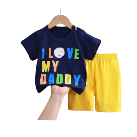 Baby & Kids Printed T-Shirt Set (2 in 1)