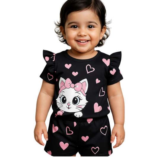 Baby & Kids Printed T-Shirt Set (2 in 1)