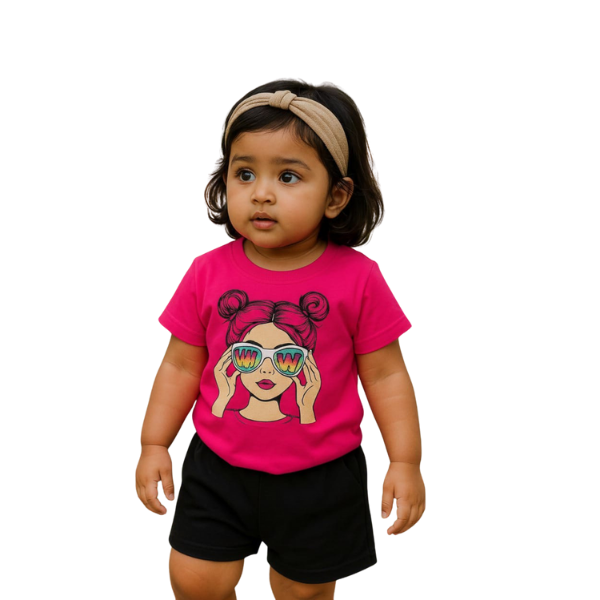 Baby & Kids Printed T-Shirt Set (2 in 1)