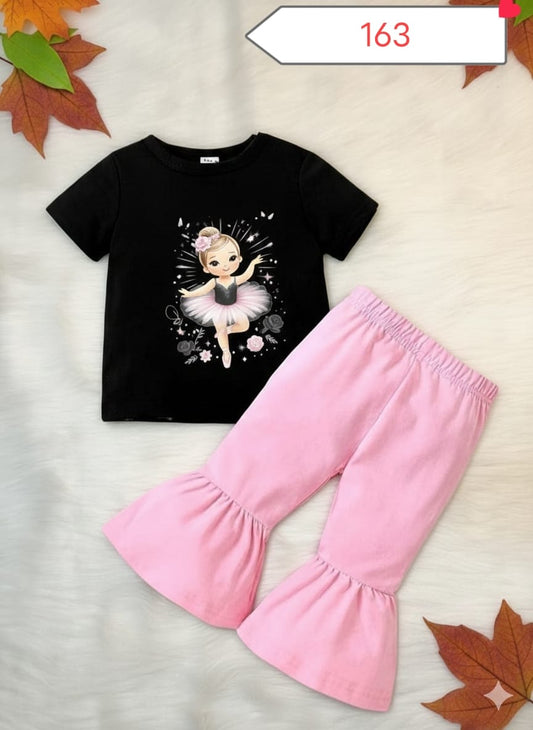 Baby & Kids Printed Long Pant T-Shirt Set (2 in 1) Digital Print