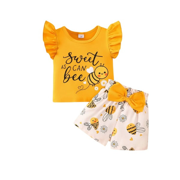 Baby & Kids Printed T-Shirt Set (2 in 1)