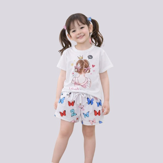 Baby & Kids Printed T-Shirt Set (2 in 1)