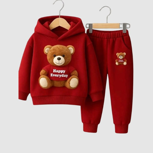 Baby & Kids Printed Long Pant & Hoody Set(2 in 1)